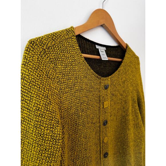 Womens Multiples Pullover Long Sleeve Shirt Top Unique Buttons Lagenlook Sz M L - Picture 4 of 8